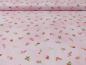 Preview: Patchworkstoff aus der Kollektion Flowershop von Clothworks rosa mit kleinen Blumen